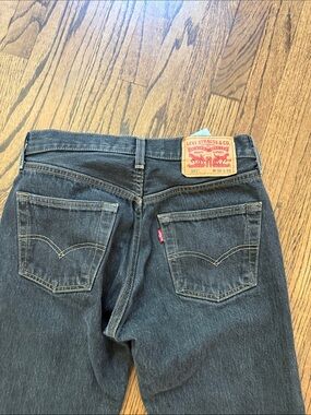 Levi's 501 black Jeans, perfectly worn